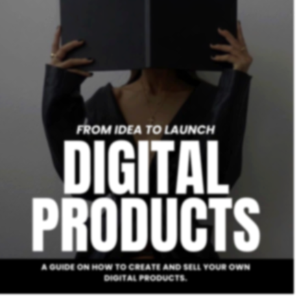 Start making $$ with digital products today!